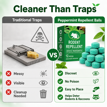 🔥50% OFF Today!🔥Popular & Trusted Peppermint Oil Repellent!Fast-acting🔥