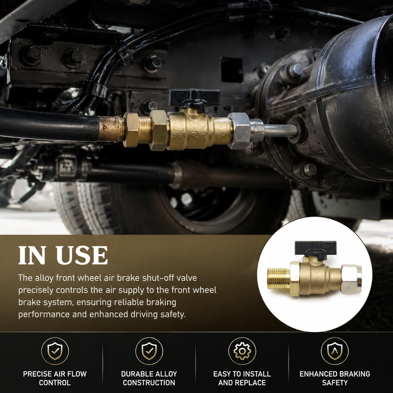 🔥Limited Time 50% Off✨Truck Front Air Brake Cut Off Valve