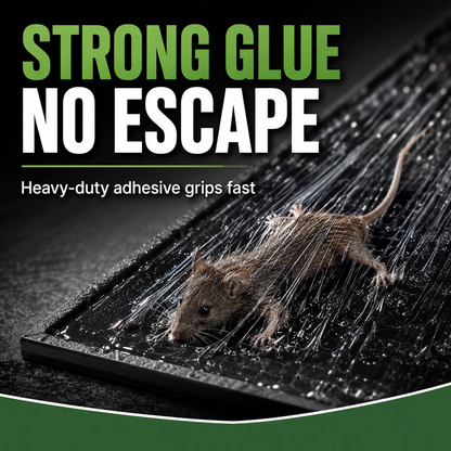 🐭 47" × 10.8" Extra-Large Sticky Mouse Trap – Catch More, Cover More!🛒