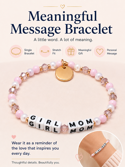 💖 Meaningful Style ✨ Giveback Beaded Bracelet for Everyday Inspiration & Connection 🌸