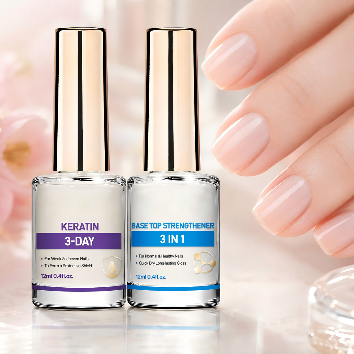 💅✨ 10-in-1 Intensive Nail Repair & Strengthener Treatment