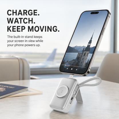 🔋 3-in-1 Mini Power Bank – One Compact Charger For All Your Devices