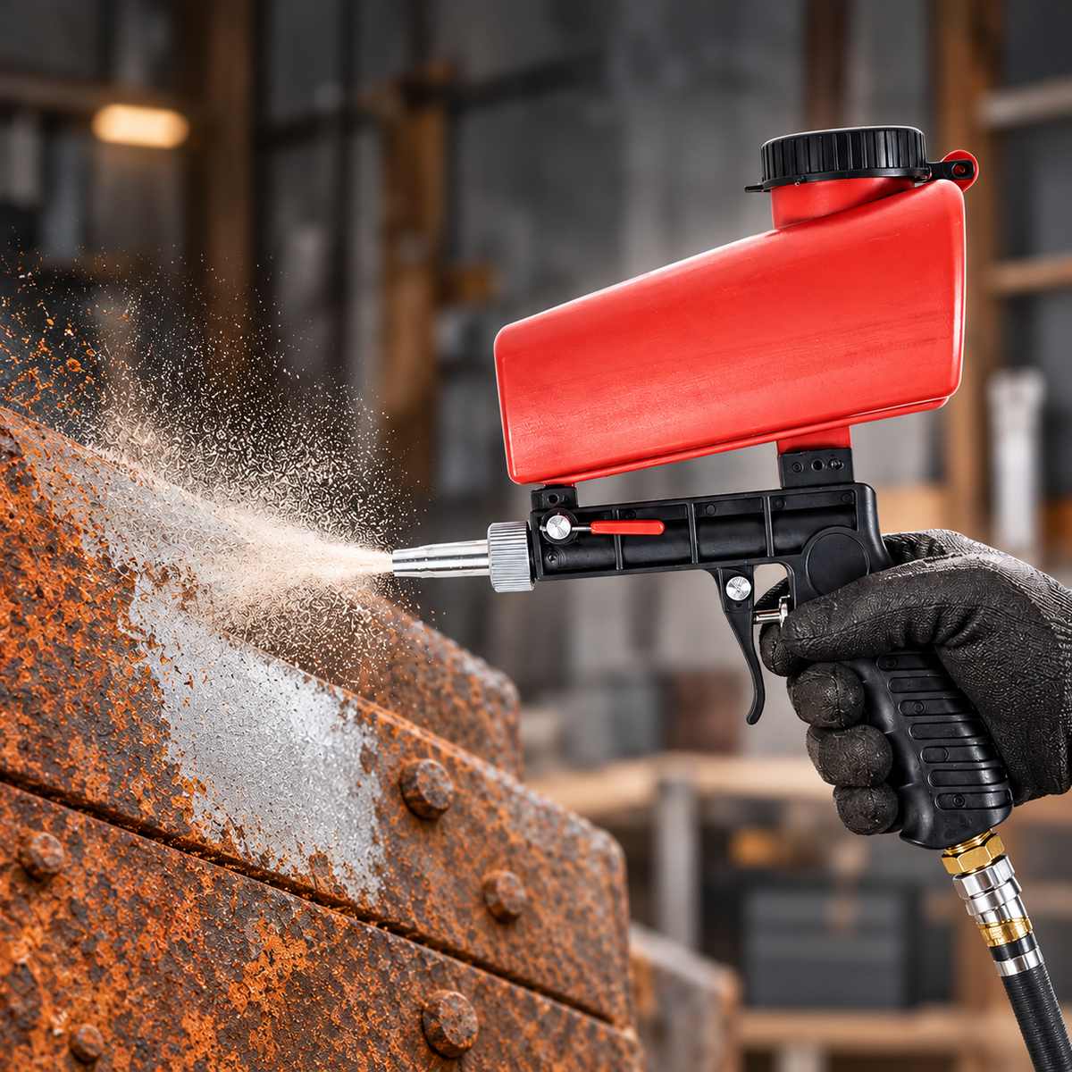 🔥Handheld Pneumatic Sandblasting Gun