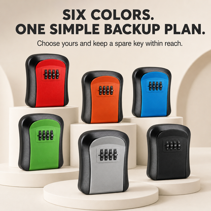 🚨 LIMITED TIME Never Get Locked Out Again 🔐 | 4-Digit Wall-Mounted Key Lock Box