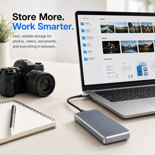 🔥 LAST DAY 49% OFF-Portable External SSD – Protect Your Photos, Videos & Important Files