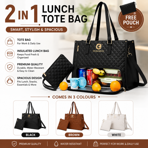 2 In 1 Lunch Tote bag