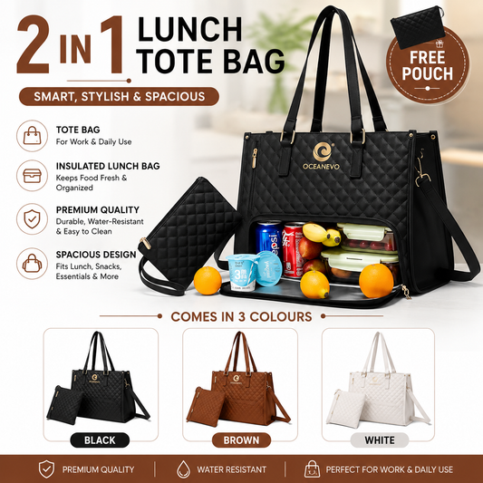 2 In 1 Lunch Tote bag