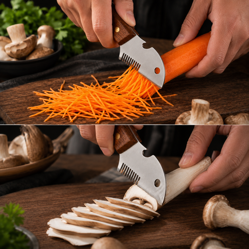 QuickShred Kitchen Utility Knife