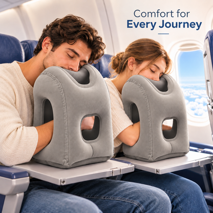 ✈️ Inflatable Airplane Sleep Pillow – Sleep Better on Every Flight😴