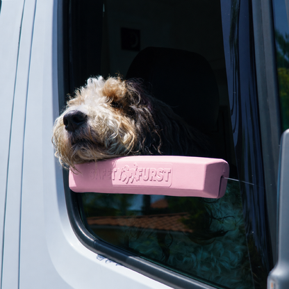 Dog Car Window Chin Rest Cushion – Comfy Head Support for Every Ride