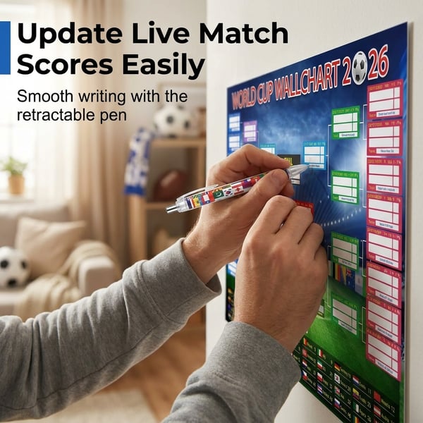 💥 🗓️⚽ 2026 Global Soccer Tournament Poster Set | Group Stage & Knockout Wall Charts
