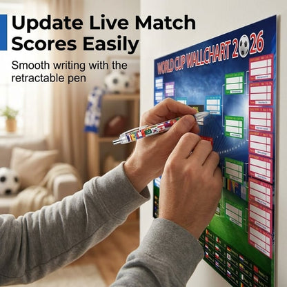 💥 🗓️⚽ 2026 Global Soccer Tournament Poster Set | Group Stage & Knockout Wall Charts