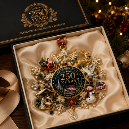 🎄❄Christmas Commemorative Snowflake Ornament
