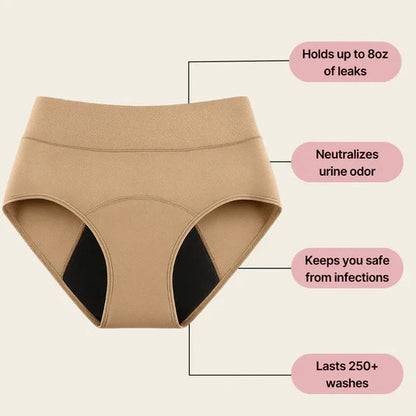 🌸💖Last Day 50% OFF| Scerich™  100% Leak-Proof Underwear 4-pack