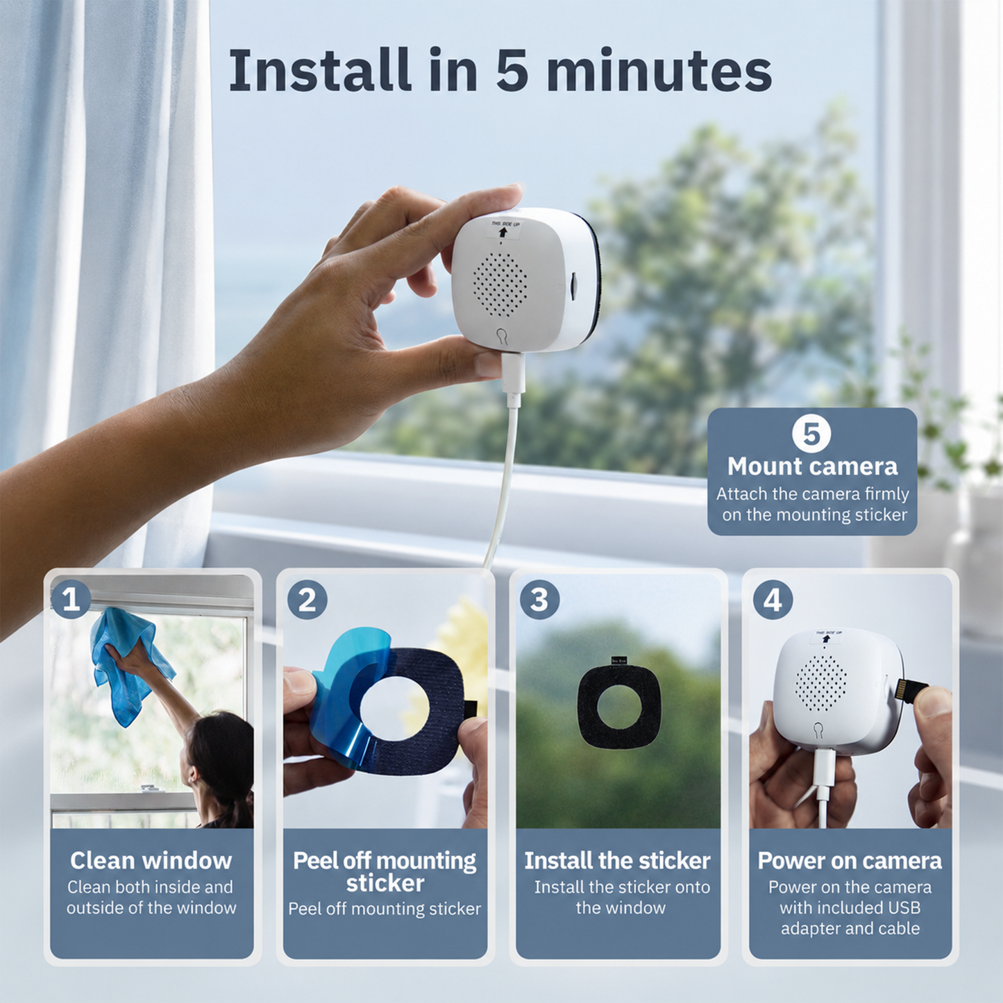 🔥 crystal-clear 2K security camera 🎥 Color Night Vision 🌙 24/7 Recording & Smart Alerts 🚨 Easy Install! 🔒