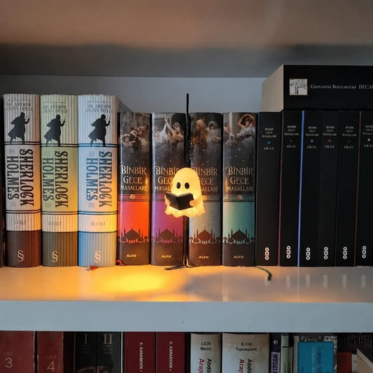 👻Ghost Bookshelf Lantern