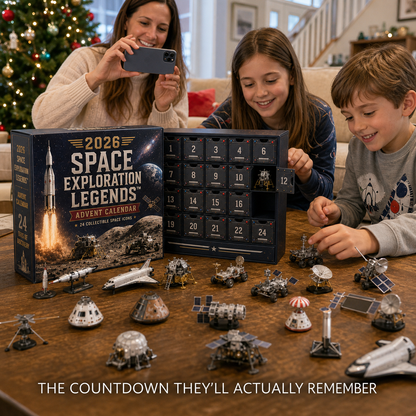 🚀 2026 Space Exploration Advent Calendar – 24 Days of Missions & Collectible Surprises