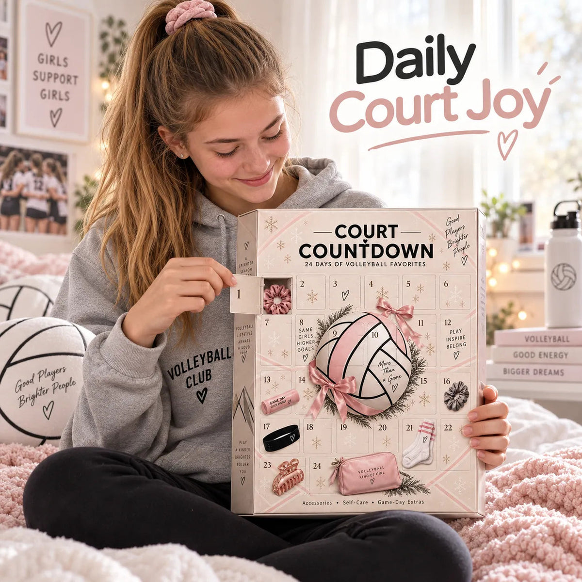 🔥Last Day 49% OFF💖🏐Volleyball Advent Calendar