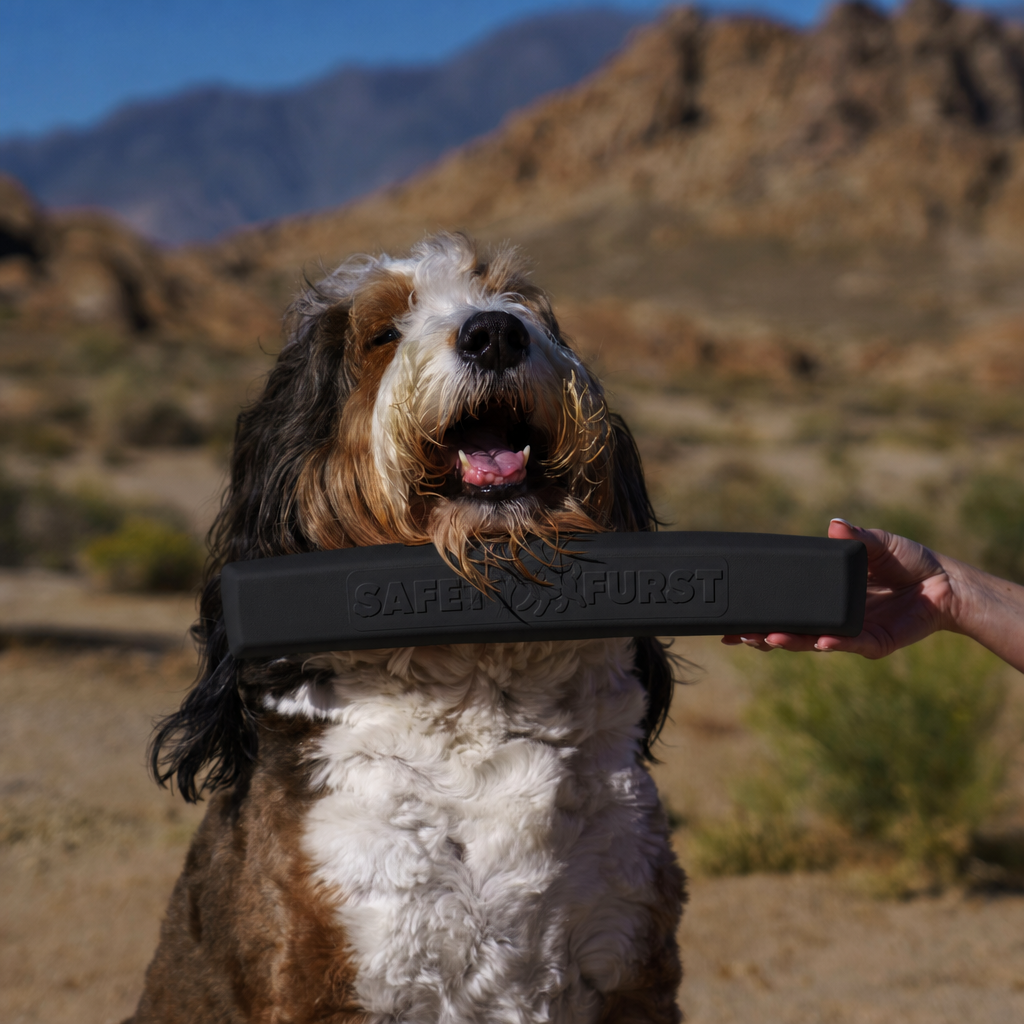 Dog Car Window Chin Rest Cushion – Comfy Head Support for Every Ride