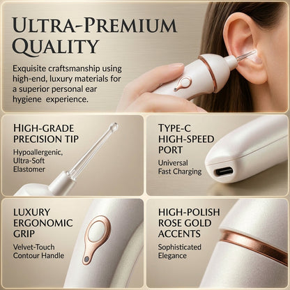 Electric Earwax Cleaner with LED Light