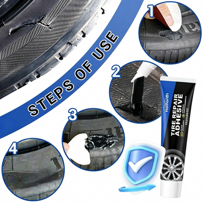 Weather-Resistant Waterproof Flexible Tire Repair Adhesive