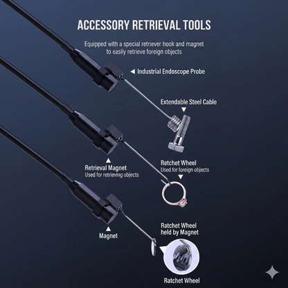 💥LIMITED-TIME 50% OFF!🔥High-Resolution Waterproof Endoscope Camera