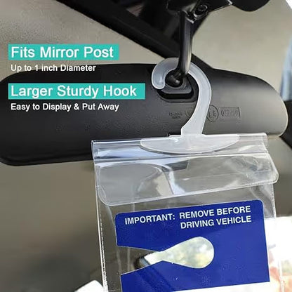 🔥🚗 Handicap Parking Placard Holder( 2 Pcak )