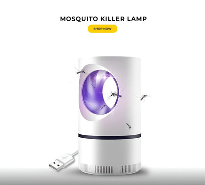 🔥UV Light Mosquito Trap Lamp, Ultra Quiet 30dB Insect Catcher with Strong Suction