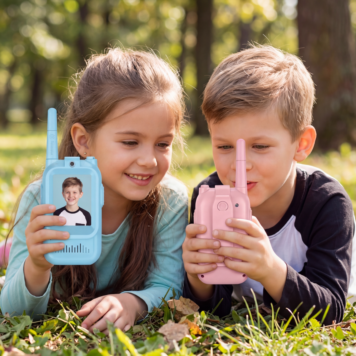 Kids Video Walkie Talkie Set (2-Pack) – Intercom with Camera & Screen