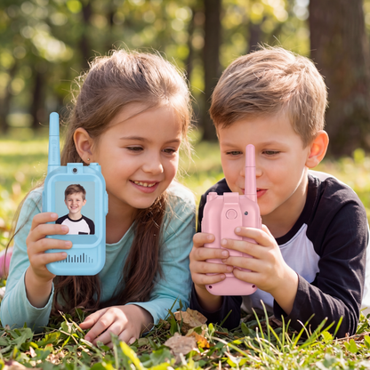 Kids Video Walkie Talkie Set (2-Pack) – Intercom with Camera & Screen