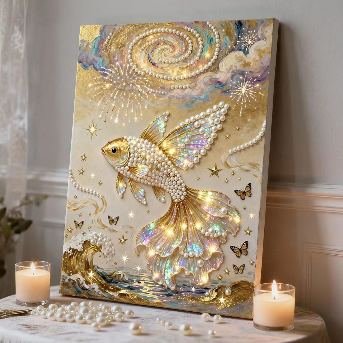 🔥Limited Time 50% Off✨5D Sparkling Beads Painting Set