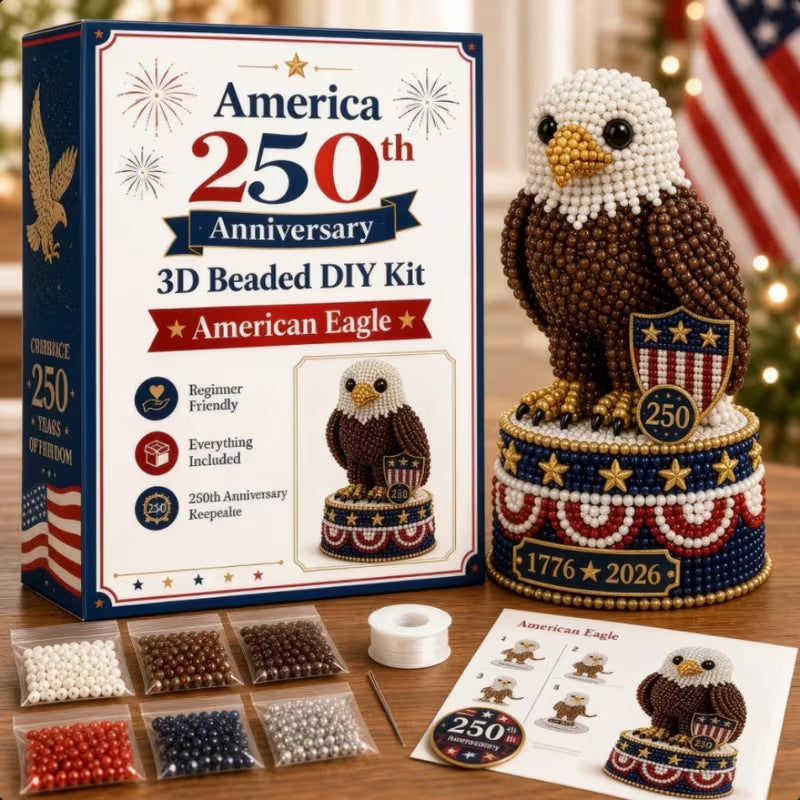 🔥3D Beaded Animal Craft Kit