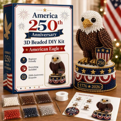 🔥3D Beaded Animal Craft Kit