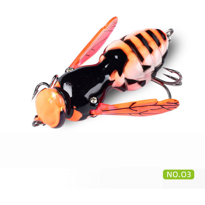 🔥  🐝 Bionic Wasp Topwater Lure That Triggers Explosive Strikes