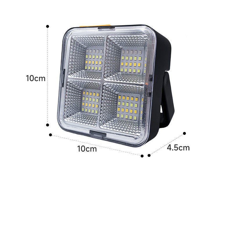 📢📢40% OFF !! ⏰Solar Camping Light – Waterproof, Portable, 3 Modes & Power Bank 🔋