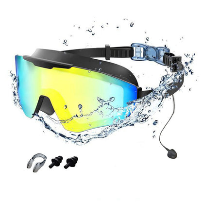 🔥SELLING FAST! ⚡Swim Goggles with Earplugs for Adult Kid 4-12 Men Women