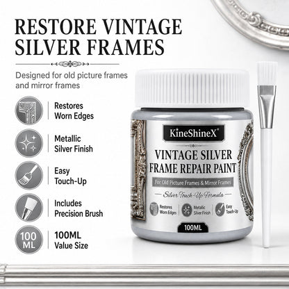 ✨Buy 2 Get 1 Free✨Gold/Silver Metallic Refinishing Repair Paste with Brush