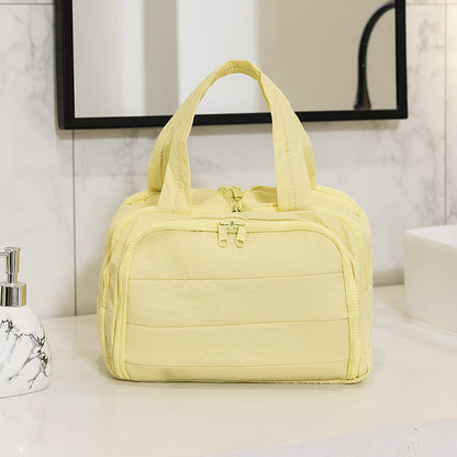 🔥ONLY $19.98🔥4-in-1 Puffy Multi-Functional Toiletry Bag for Women – Large Capacity Travel Organizer