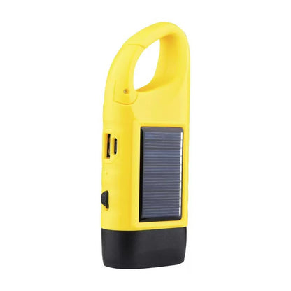 Solar Hand Crank Emergency Flashlights – USB-C Rechargeable Outdoor Lights