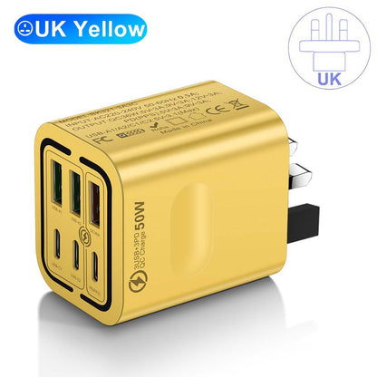 🔥Limited Time 50% Off✨Portable Multi Port Charging Station 50W, 6-Port USB C & USB A