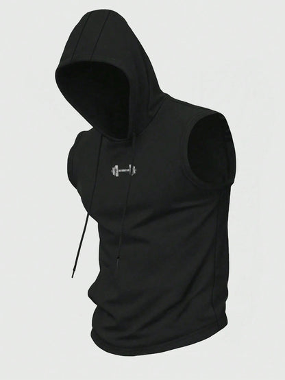 Quick-Dry Cooling Hooded Sleeveless Tops