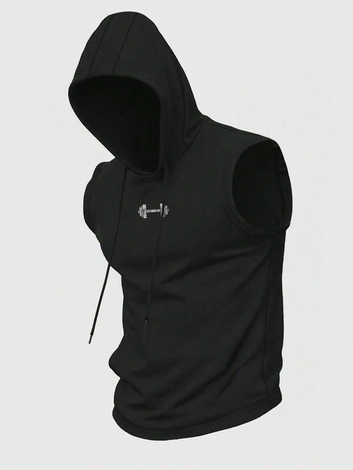 Quick-Dry Cooling Hooded Sleeveless Tops