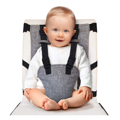🎉 2026 Sale — Over 34,700 Sold!👶 Portable Baby High Chair Safety Harness Strap