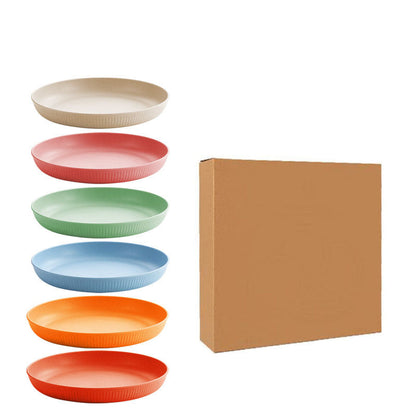 Unbreakable Wheat Straw Dinner Plates