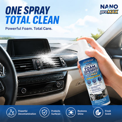 Car Interior Leather Foam Cleaner Kit