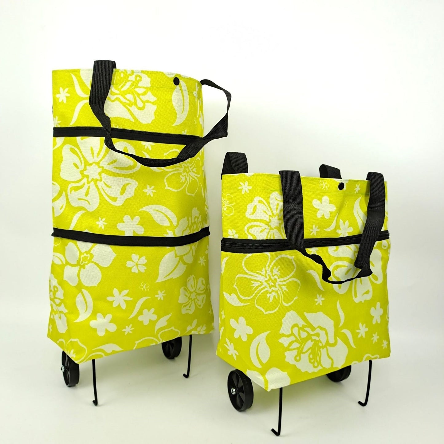 🔥LAST DAY 50% OFF-2-in-1 Foldable Shopping Cart