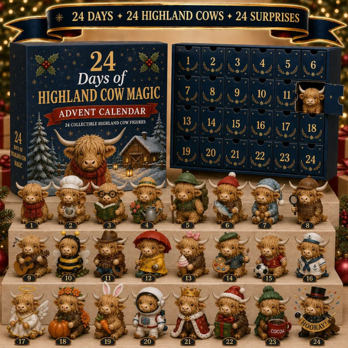 🐮 24 Days of Highland Cow Advent Calendar