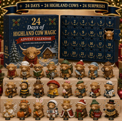 🐮 24 Days of Highland Cow Advent Calendar