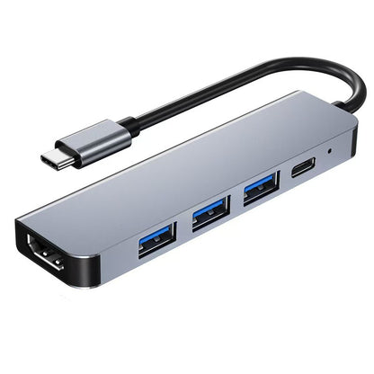 ⏳Limited-time 50% off⏰Portable 5-in-1 USB-C Hub with 4K HDMI Output📱➡️📺
