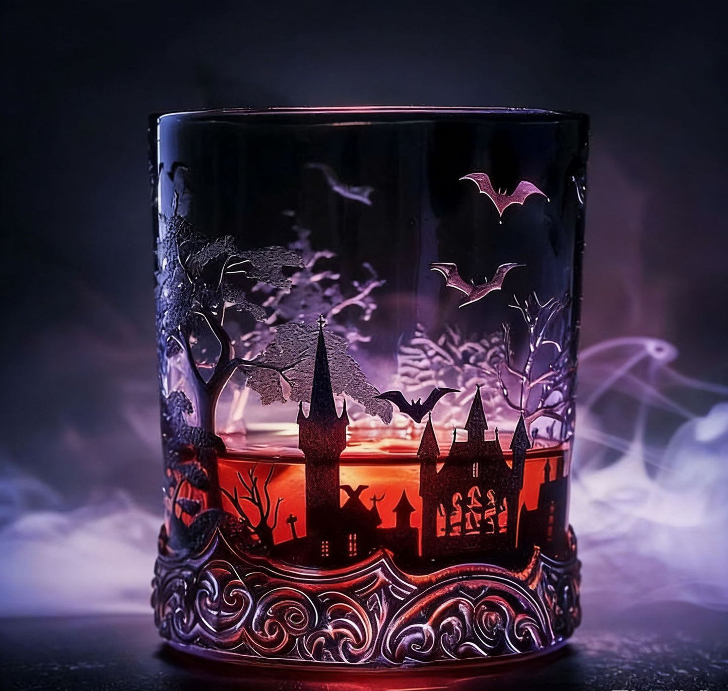 💥50% SAVINGS💀 Magic Potion Vampire Whiskey Decanter | Gothic Castle Glass Bottle Decor